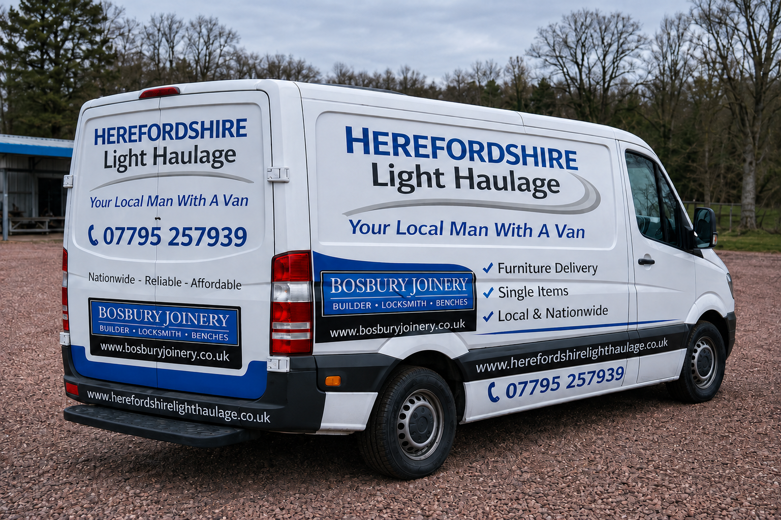 Herefordshire Light Haulage Van