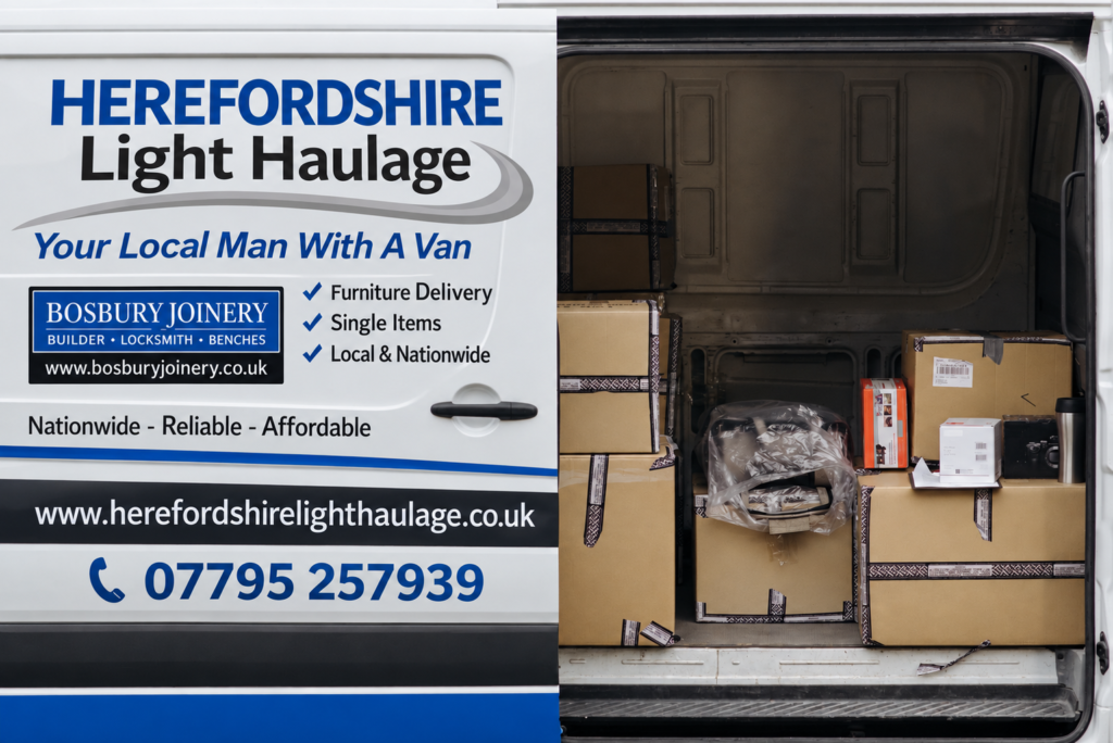 Man with a van Herefordshire